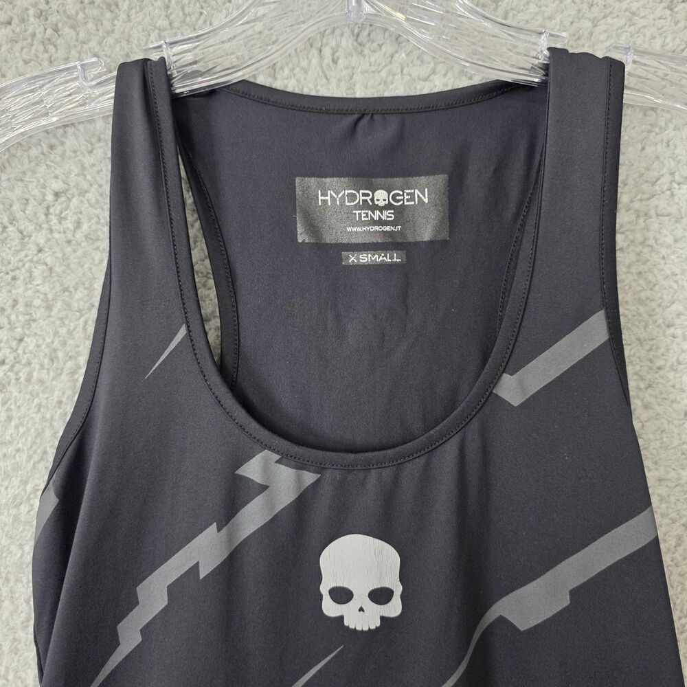 Hydrogen Tennis Tank Dress Women Victory Pickleball Skull Racerback Size XSmall - Picture 2 of 10